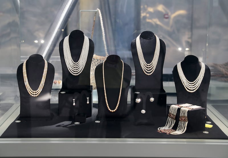 Pearl jewellery on display as Bahrain shows of some of its traditions at Expo 2020 Dubai