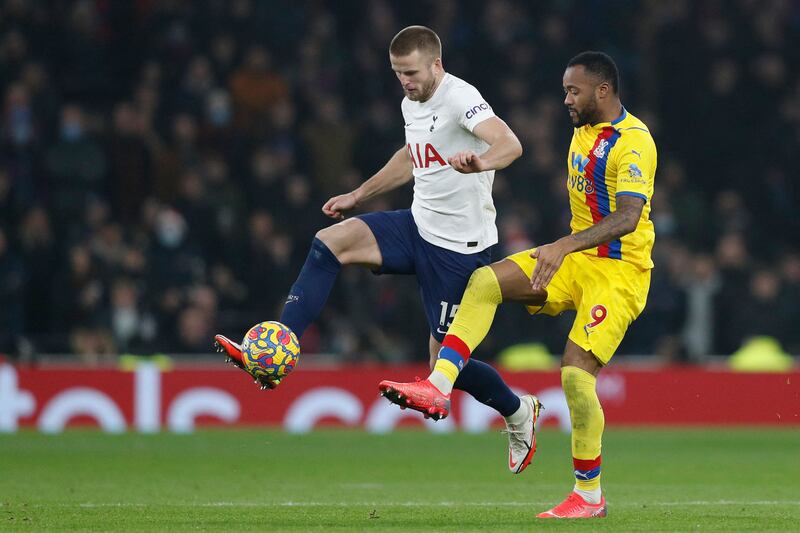 Jordan Ayew – 6. Had the first opportunity of the game after just 55 seconds with the striker struggling to keep his chested-down volley on target. AFP