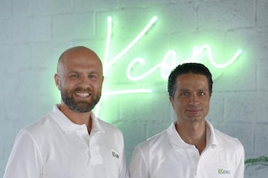 iKcon partners Khalid Baareh and Kareem Abughazaleh. Courtesy iKcon