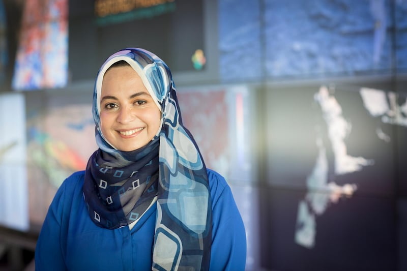 Amal Aboulhassan started up Material Solved, software that creates complex scientific illustrations, in 2016 and now wants to scale up her business. Photo: Nicholas Demille