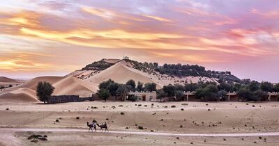 Zaman Lawal Heritage Village at the Telal Resort near Al Ain. Photo: Telal Resort