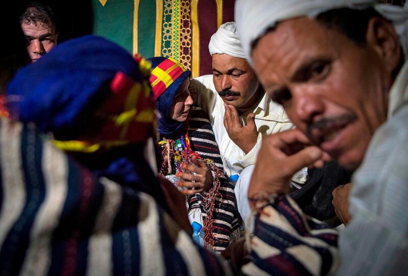 Legend has it has that festival was inspired by two young lovers from enemy tribes who did not get their elders' consent to marry leading to their deaths. Photo: Fadel Senna / AFP