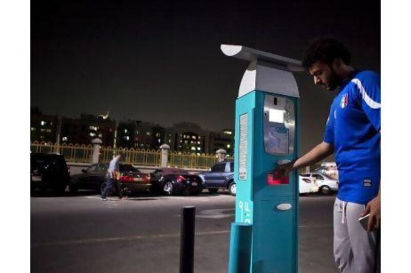 A reader suggests that Mawaqif find a way to recycle its parking payment cards. Silvia Razgova / The National