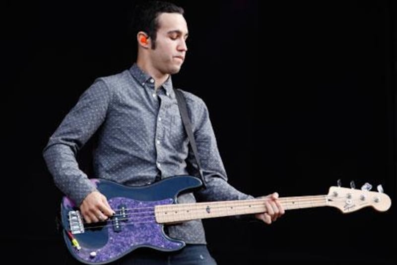 Pete Wentz from US band Black Cards will perform at Dubai’s dxb Beach Festival.