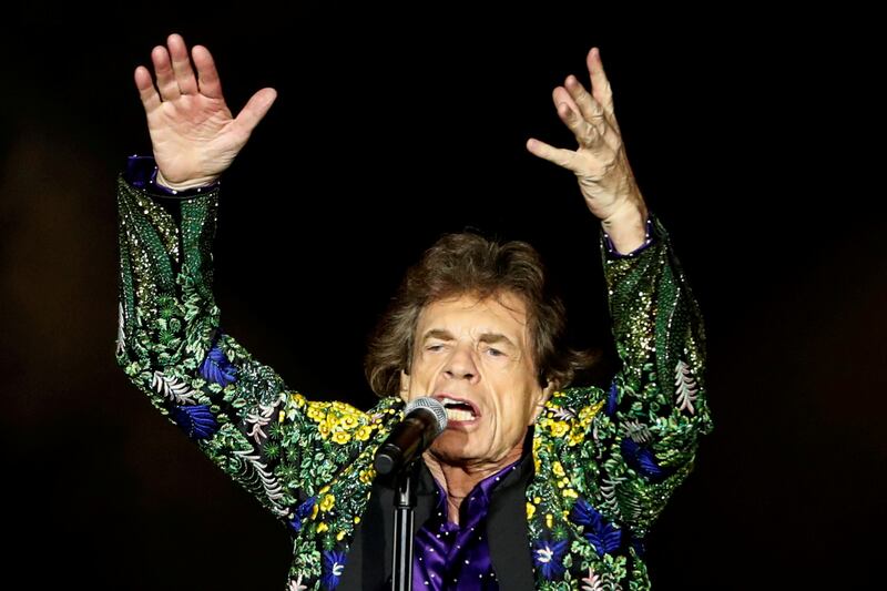 The Rolling Stones frontman Mick Jagger during a in 2019. Reuters