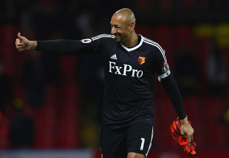 Goalkeeper: Heurelho Gomes (Watford) – Made a superb double save from Marko Arnautovic to help get Watford back to winning ways after three straight defeats. Clive Rose / Getty Images