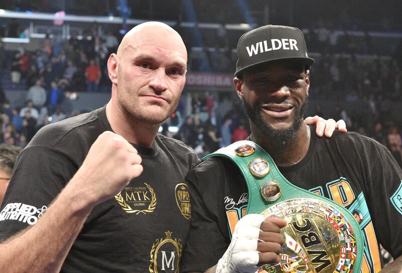 Deontay Wilder and Tyson Fury's rematch will take place in Las Vegas on February 22,. PA