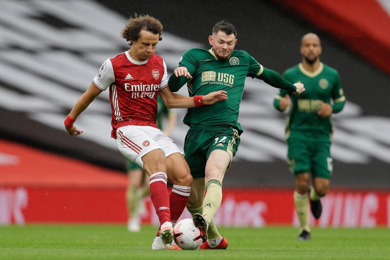 David Luiz - 6: Early scares for Brazilian when he was caught in possession but keeper Leno was on hand to sweep up and lucky to escape punishment for pulling Burke’s shirt when Scot was almost through on goal. Sloppy distribution as well in rocky first half. Hardly put under any pressure after the break until a tense finale. AP