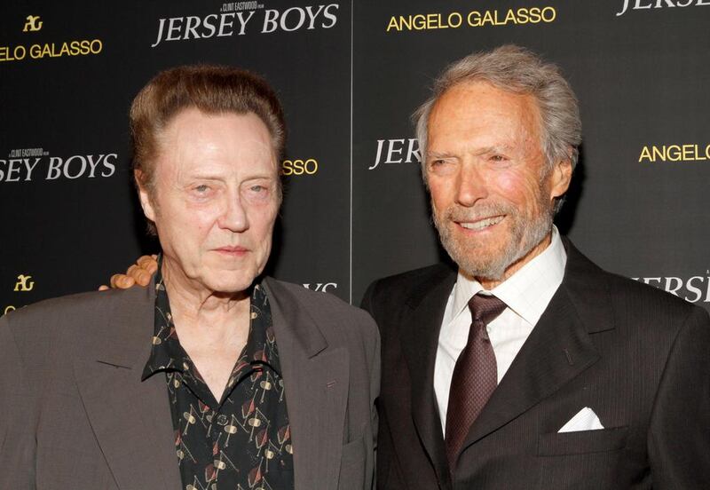 Christopher Walken and Clint Eastwood attend the Jersey Boys Special Screening dinner at Angelo Galasso House on June 9, 2014 in New York City. Mireya Acierto / Getty Images / AFP