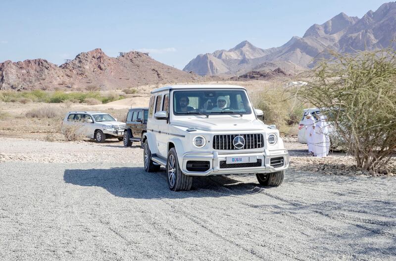 Sheikh Mohammed bin Rashid arrives at Hatta on Monday. Wam