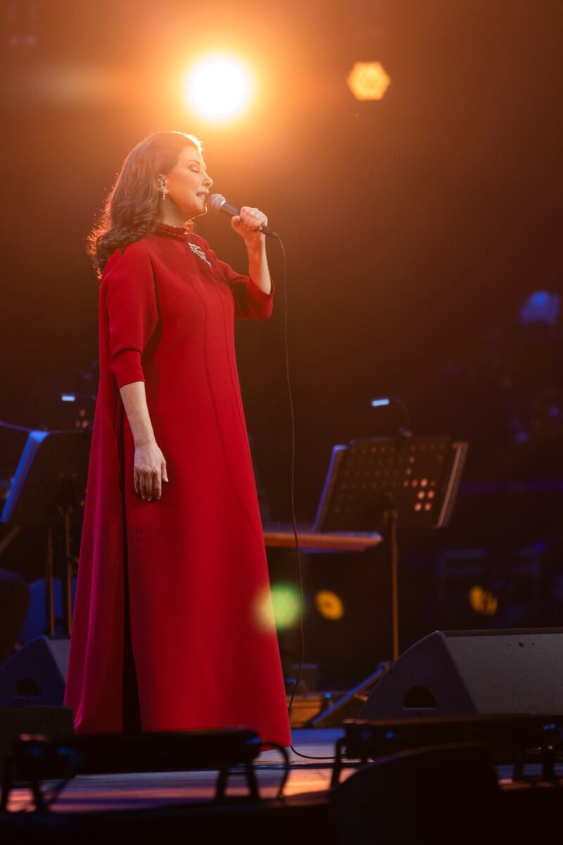 Majida is the daughter of notable singer and composer Halim El Roumi. Photo: Majida El Roumi/Twitter