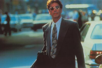 Al Pacino in Glengarry Glen Ross. Courtesy New Line Cinema