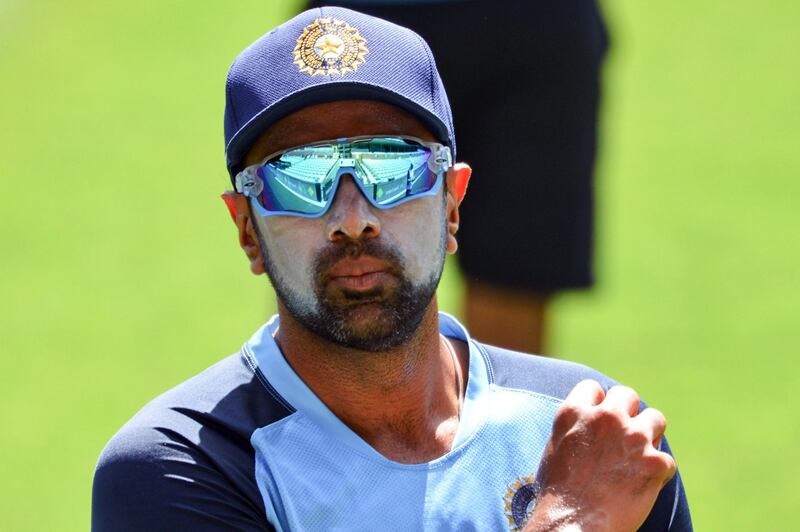 India spinner Ravichandran Ashwin during training in Adelaide. AFP