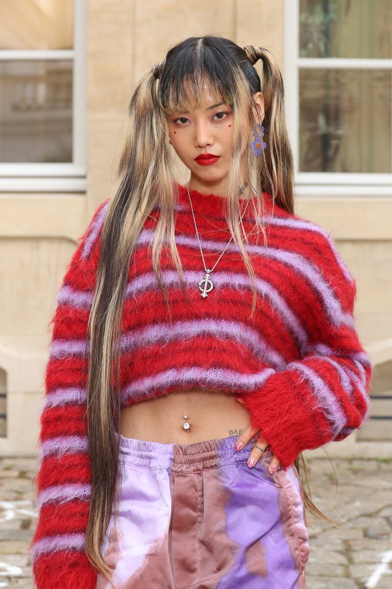 K-pop star  MLMA at Marni