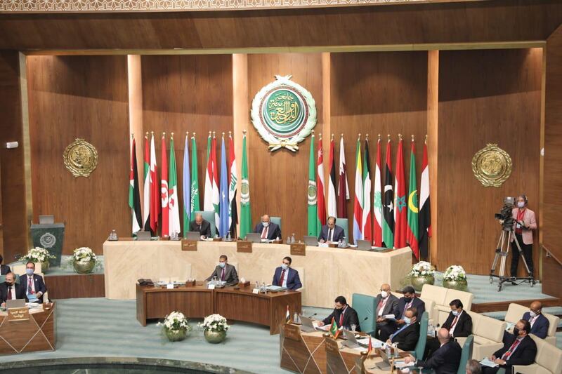 Arab foreign ministers discussed regional issues and reaffirmed their stance on two-state solution for ending the Palestinian-Israeli conflict.  EPA