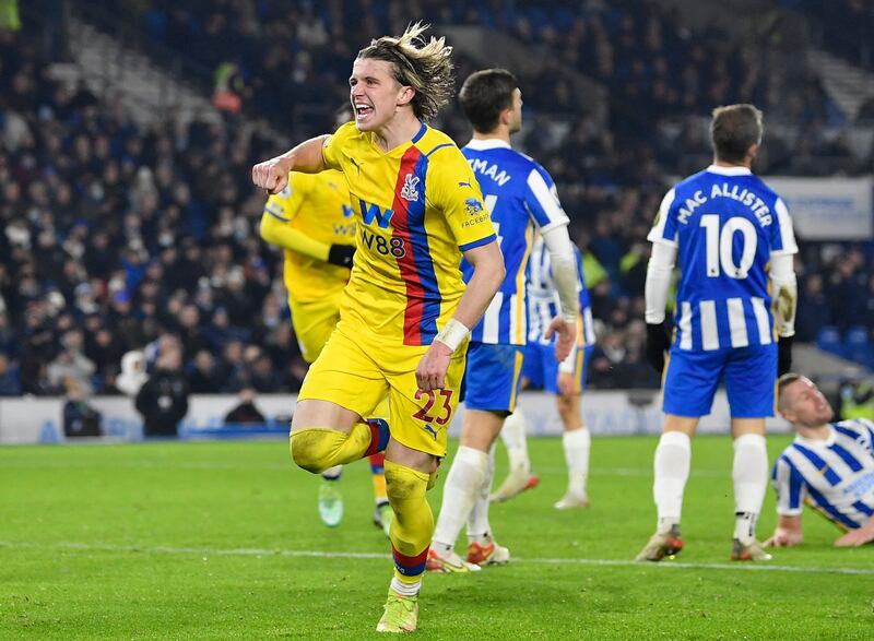 =11) Conor Gallagher (Crystal Palace) Seven goals in 19 games. Reuters