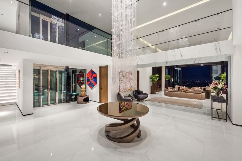 The property has a spacious minimalist design. Courtesy Marc Angeles