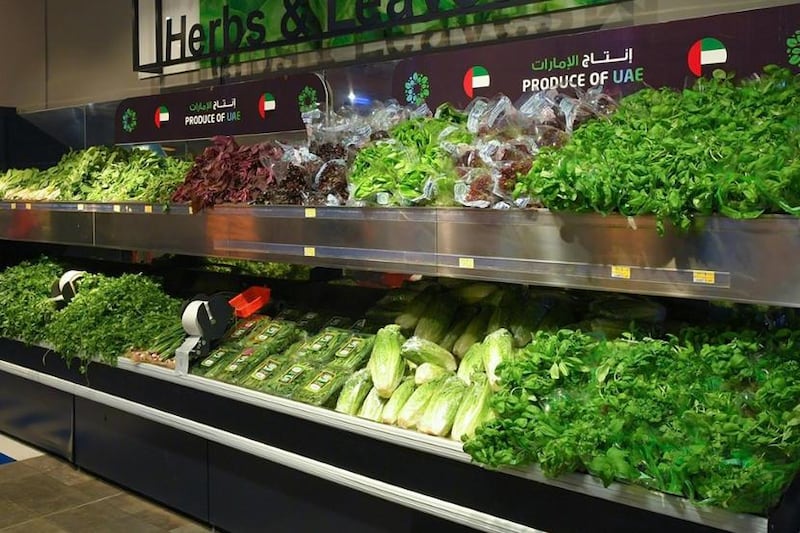 All food grown in the UAE will now be clearly marked in Abu Dhabi supermarkets. WAM