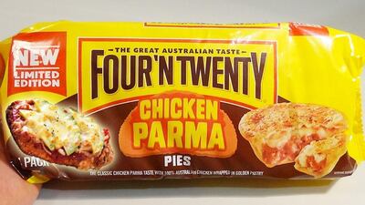 Australian pies - they don't make them like this in the UAE