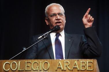Palestinian Chief Negotiator Saeb Erekat died from coronavirus complications, three years after a lung transplant. EPA