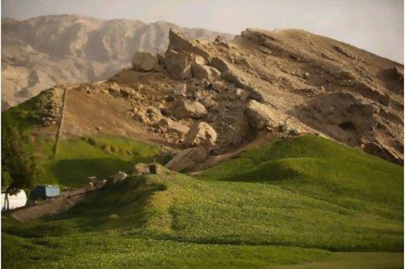 The Green Mubazarrah at the base of Jebel Hafeet in Al Ain features parks and hot springs. It is one of the few places in the UAE that offers a lush green landscape with a view of mountains. Andrew Henderson/The National