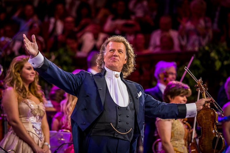 Dutch composer and violinist Andre Rieu has sold more than 40 million albums. Photo: Marcel van Hoorn