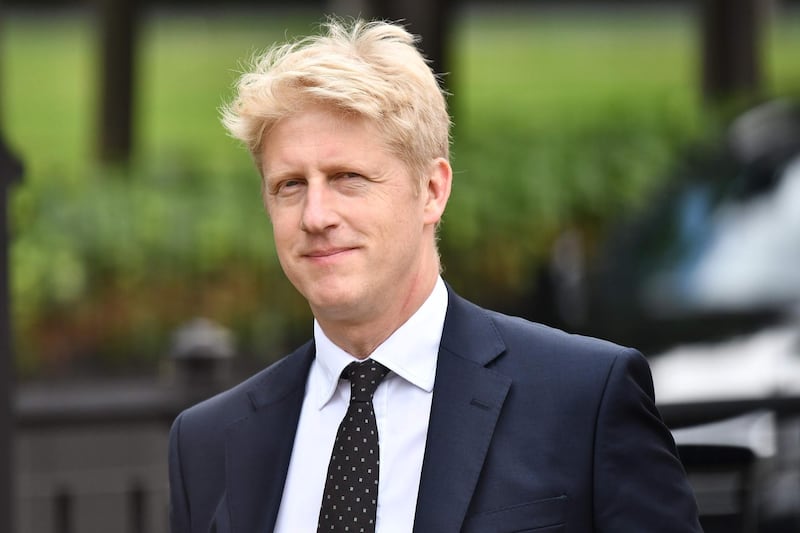 (FILES) In this file photo taken on June 20, 2019 Conservative MP Jo Johnson, former minister and brother of leadership contender Boris Johnson, is seen at the Houses of Parliament in London on June 20, 2019. British Prime Minister Boris Johnson was dealt a fresh blow on September 5, 2019 when his brother Jo announced his resignation from the government and from parliament. / AFP / Ben STANSALL
