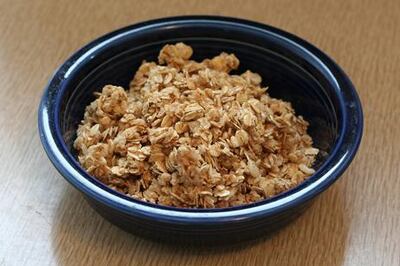 Granola and cereal bars can contain surprising amounts of calories because of their high sugar content. Photo: David Corby