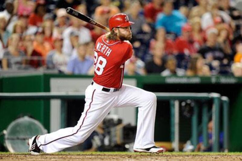 Jayson Werth was in great hitting form for the Washington Nationals against the New York Mets. Greg Fiume / Getty Images / AFP