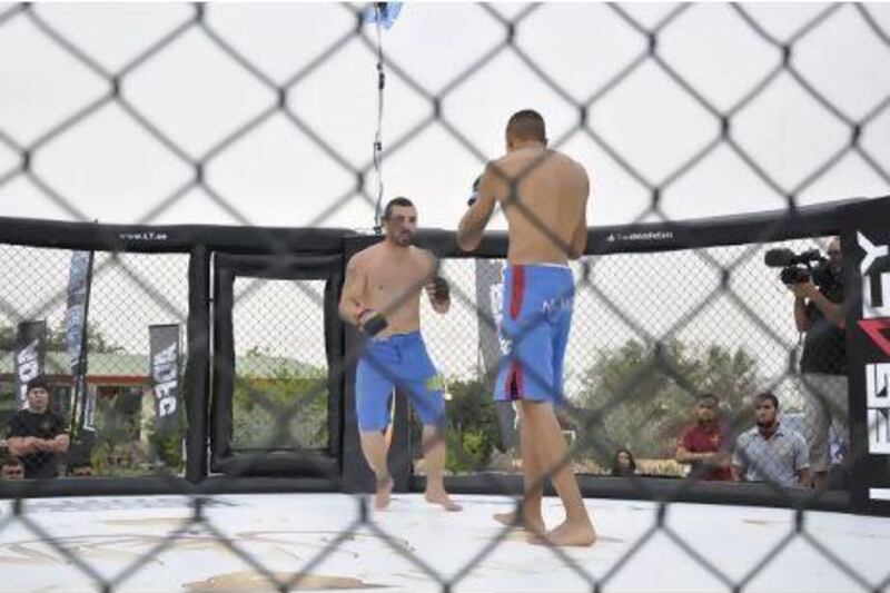 The Arab-based MMA reality show was filmed across all seven emirates. The first of 20 episodes will debut tomorrow on FX at 11pm. Courtesy photo