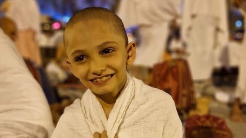 Journey of 10-year-old Mohammed during Hajj. Photo: The National