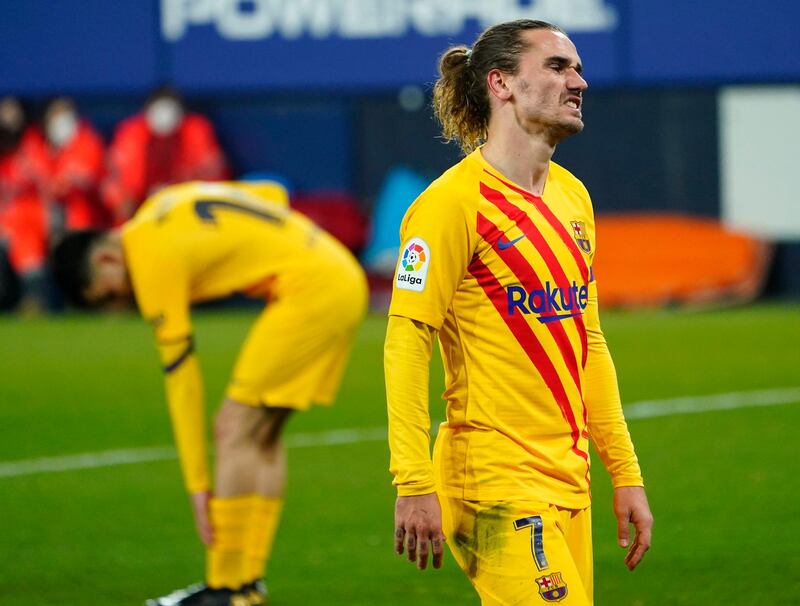 Antoine Griezmann - 6, Had a quiet game as he found it difficult to get involved in the build up play, with his quality only being shown in glimpses. Reuters