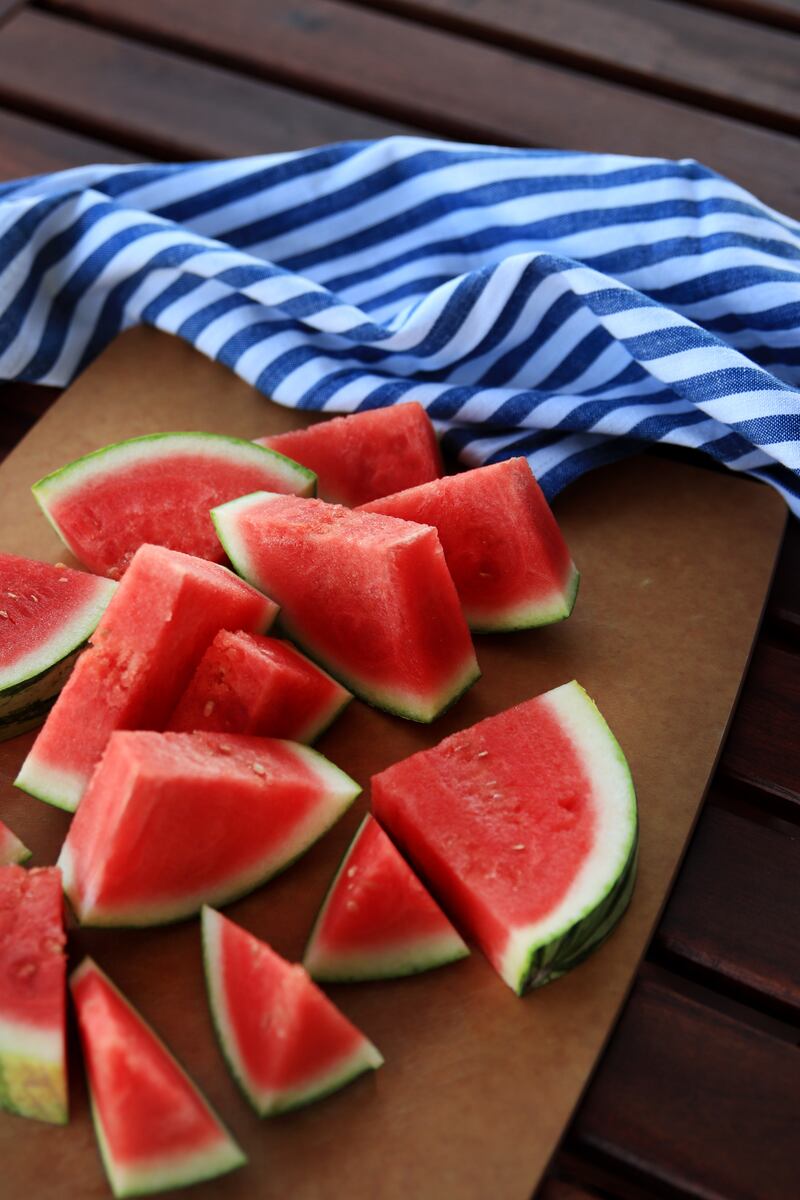 Watermelon is also included on the clean 15 list. Unsplash