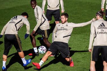 Eden Hazard has endured a nightmare run of injuries since joining Real Madrid last summer. EPA