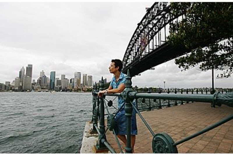 Kathy Marks enjoys the view of Sydney Harbour, her favourite spot in the capital of Australia's New South Wales.