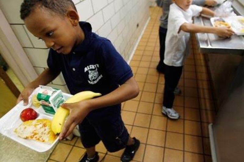 School lunches can help children develop healthy eating habits.