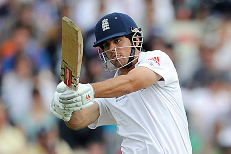 Cook scored his 19th Test century yesterday.