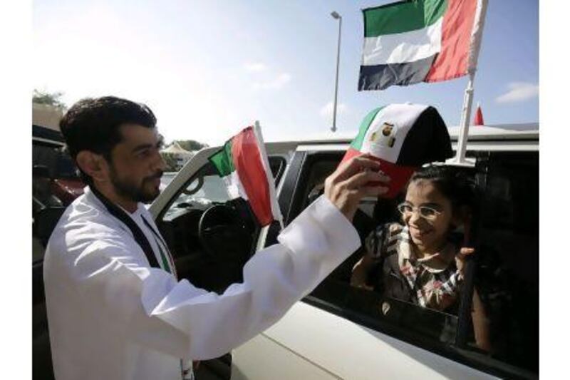 The welcoming nature of the UAE, one reader says, is one reason to be proud of the country. Sammy Dallal / The National