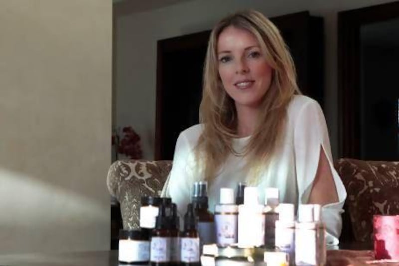 Shirley Conlon, an Irish expatriate last year launched a locally made, all natural skincare line, Shirley Conlon Organics. Making cosmetics in the UAE is “quite complicated”, she says.