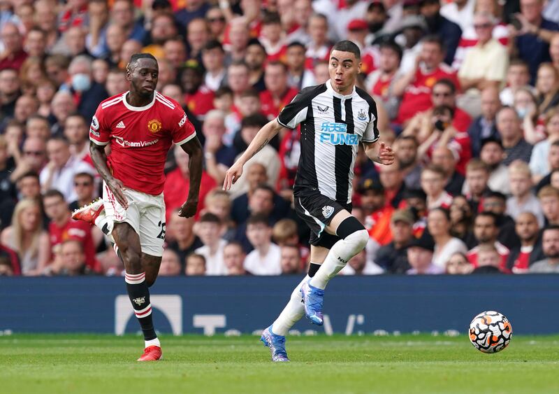 Miguel Almiron - 8: Stole ball off toes of Pogba superbly in first half that set Newcastle off on rare attack then showed fantastic pace down right to leave Pogba in his wake. Brilliant run and ball into middle that led to Manquillo goal. Man of the match for the Magpies. PA