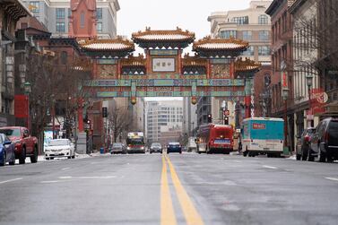 The entrance to Chinatown in Washington DC. Willy Lowry / The National