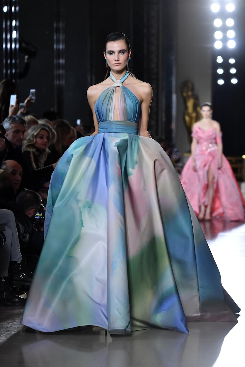 Elie Saab’s spring/summer 2019 couture collection. Getty