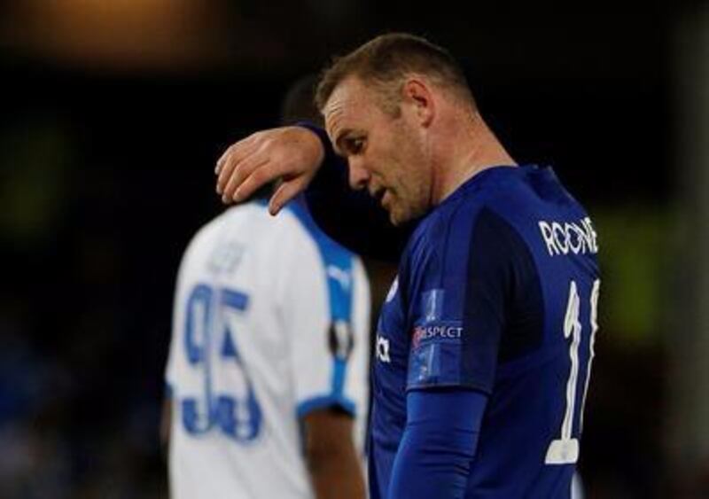 Wayne Rooney was on the scoresheet against Apollon Limassol. Craig Brough / Reuters