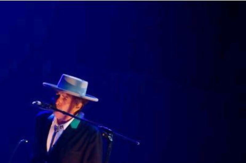Tempest is the 35th studio album of 71-year-old Bob Dylan, seen here in Shanghai, China, last year. Sky / Imaginechina