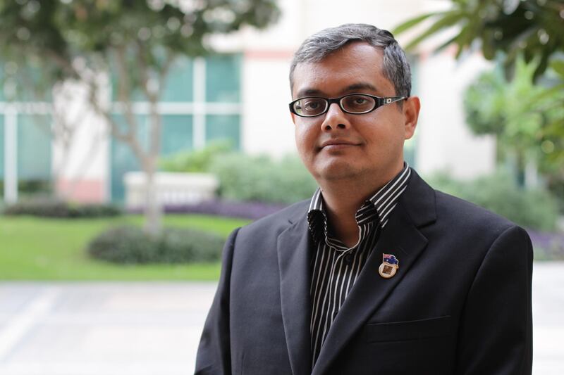 Arindam Banerjee, deputy dean of the masters’ programme at SP Jain School of Global Management in Dubai. 