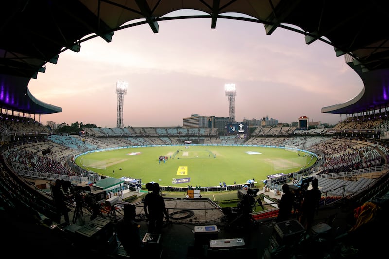 Eden Gardens Stadium, Kolkata. Capacity: 68,000. Sportzpics for IPL