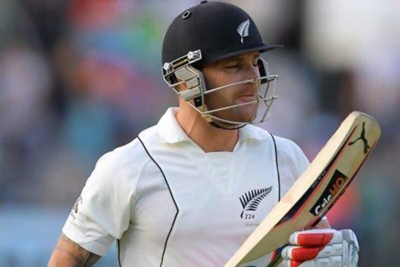 Brendon McCullum and his New Zealand side have endured a tough time in South Africa so far. Anesh Debiky / AFP