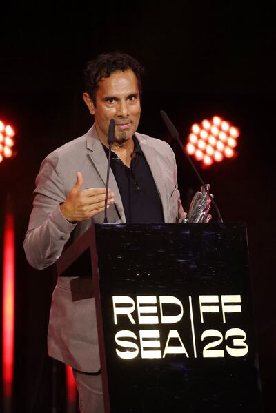 Tarsem Singh received the Silver Yusr for Best Feature Film award for Dear Jassi. Getty Images 