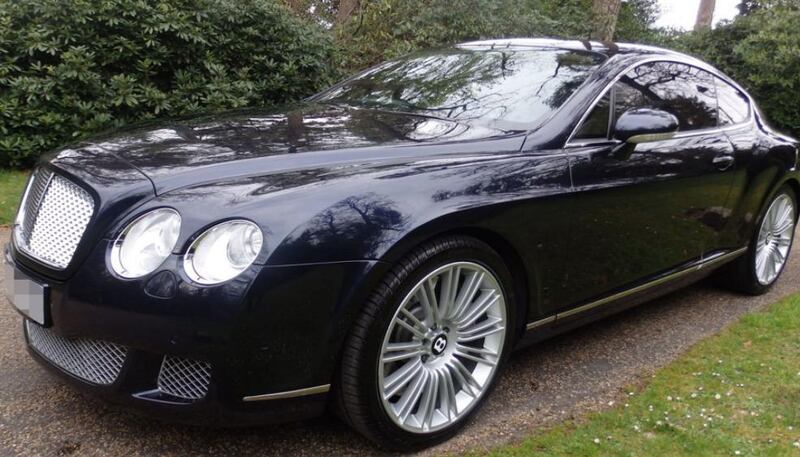 Cristiano Ronaldo's Bentley Continental increased in price. An equivalent model was listed at £36,000 almost half the £65,000 the Portuguese footballer put his car on sale for.