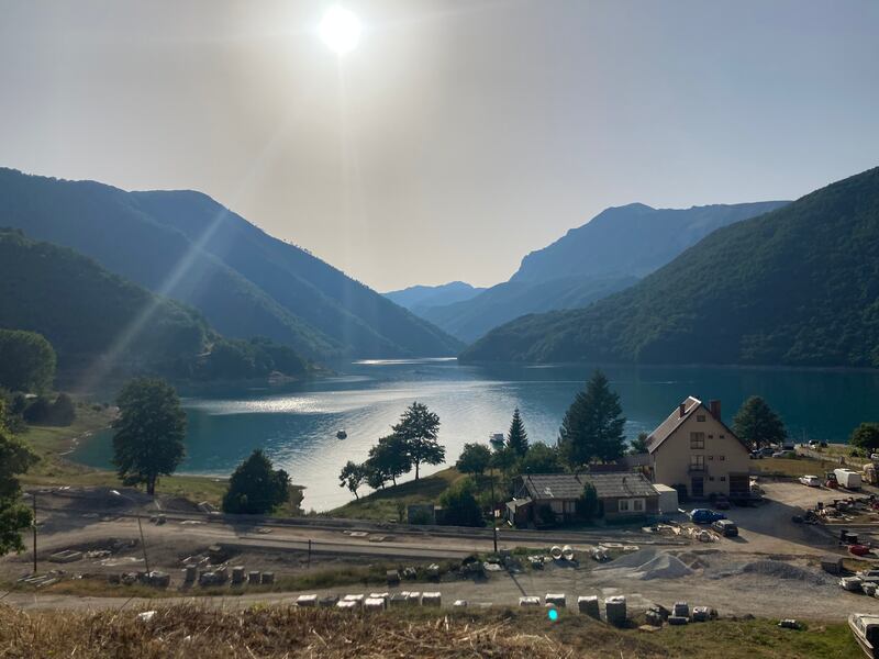 Pluzine near Piva Lake, Montenegro